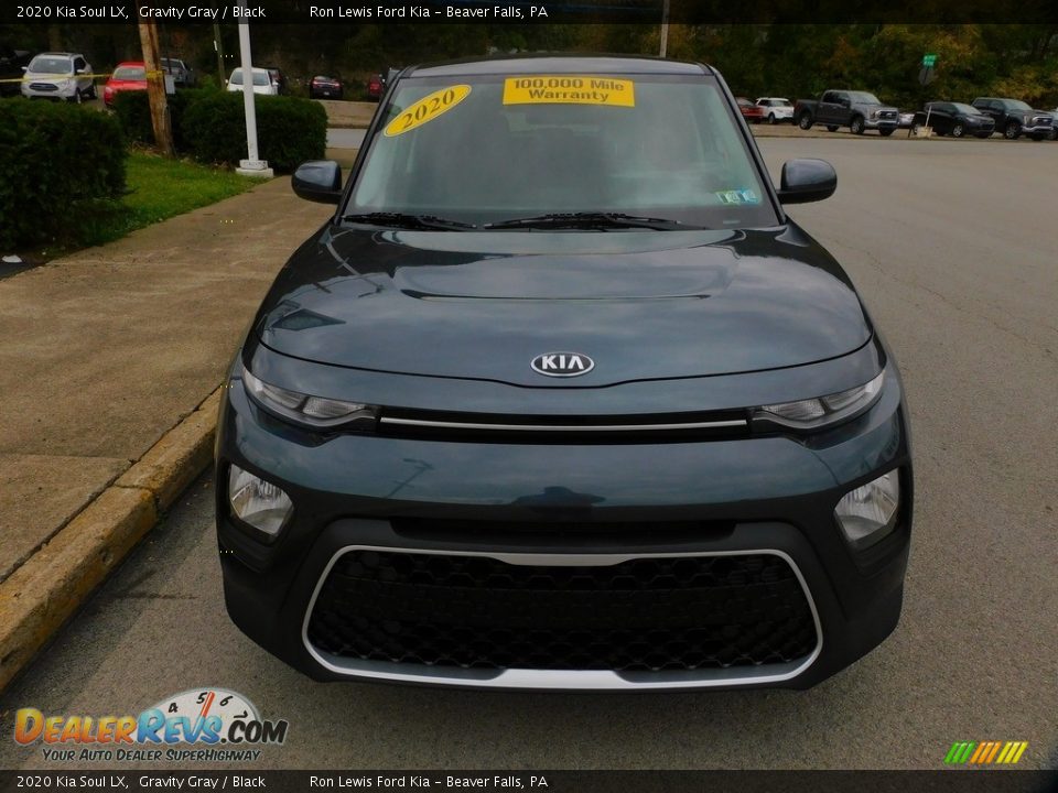 2020 Kia Soul LX Gravity Gray / Black Photo #8