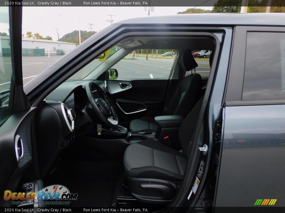 2020 Kia Soul LX Gravity Gray / Black Photo #11