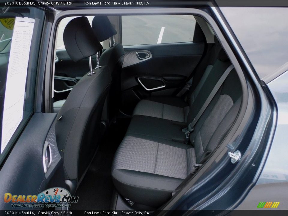 2020 Kia Soul LX Gravity Gray / Black Photo #12