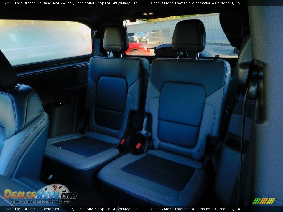 Rear Seat of 2021 Ford Bronco Big Bend 4x4 2-Door Photo #12
