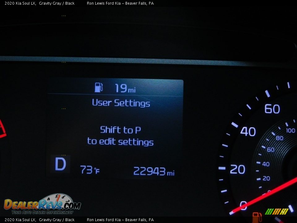 2020 Kia Soul LX Gravity Gray / Black Photo #19