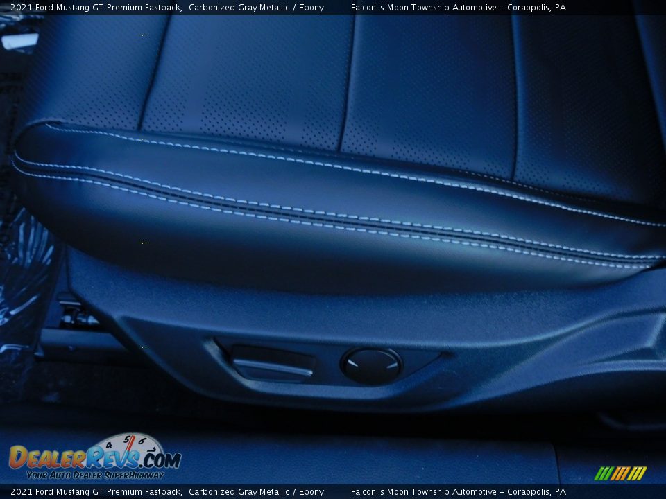 2021 Ford Mustang GT Premium Fastback Carbonized Gray Metallic / Ebony Photo #11