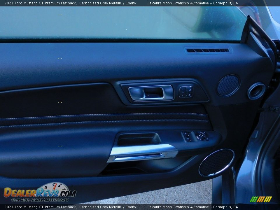 2021 Ford Mustang GT Premium Fastback Carbonized Gray Metallic / Ebony Photo #14