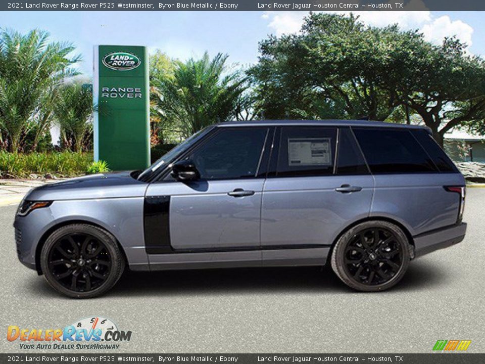 2021 Land Rover Range Rover P525 Westminster Byron Blue Metallic / Ebony Photo #6