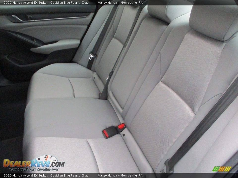 2020 Honda Accord EX Sedan Obsidian Blue Pearl / Gray Photo #14