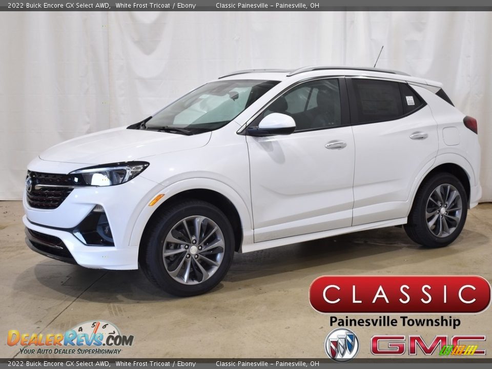 2022 Buick Encore GX Select AWD White Frost Tricoat / Ebony Photo #1