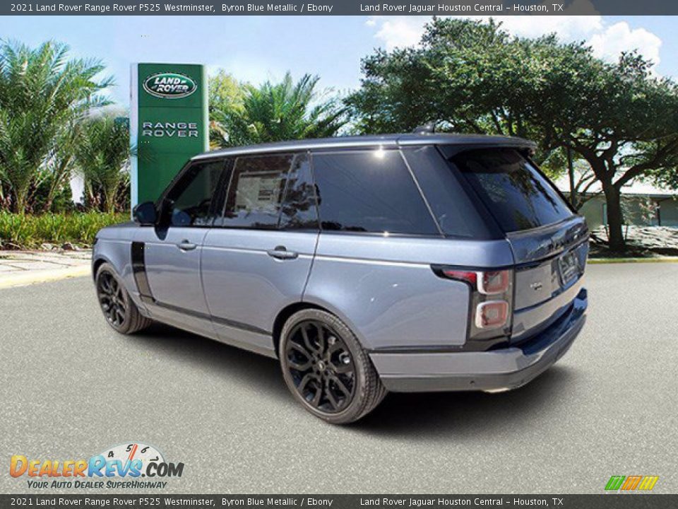 2021 Land Rover Range Rover P525 Westminster Byron Blue Metallic / Ebony Photo #10