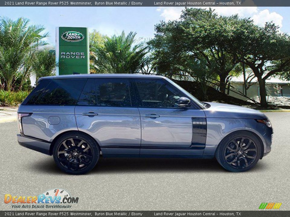 2021 Land Rover Range Rover P525 Westminster Byron Blue Metallic / Ebony Photo #11