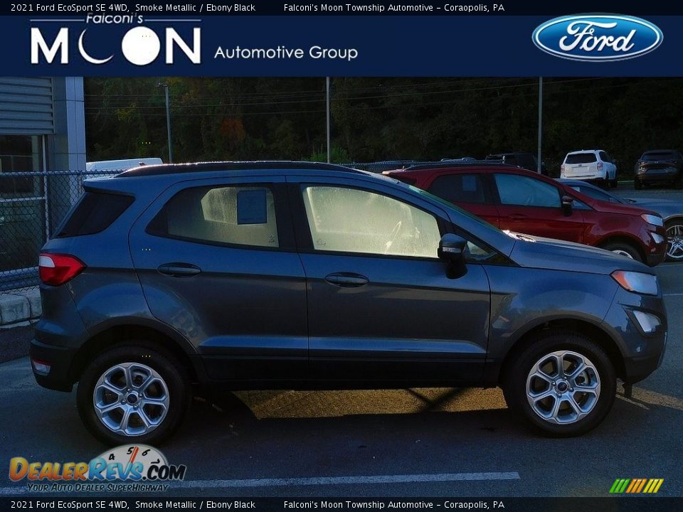 2021 Ford EcoSport SE 4WD Smoke Metallic / Ebony Black Photo #1