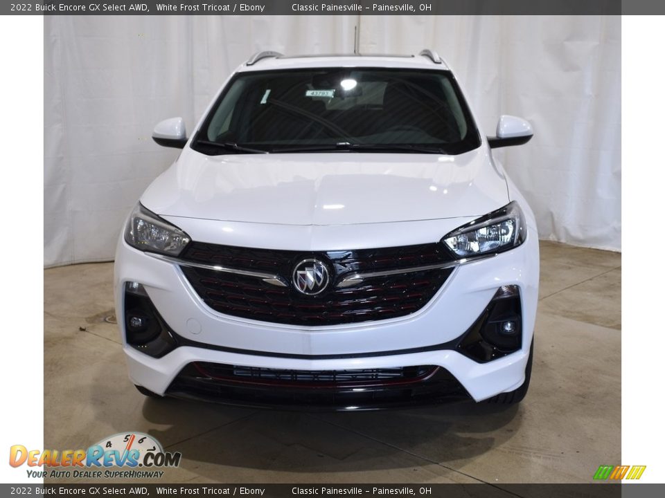 2022 Buick Encore GX Select AWD White Frost Tricoat / Ebony Photo #4