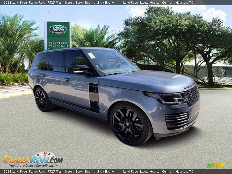 2021 Land Rover Range Rover P525 Westminster Byron Blue Metallic / Ebony Photo #12