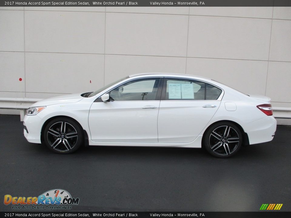 2017 Honda Accord Sport Special Edition Sedan White Orchid Pearl / Black Photo #2