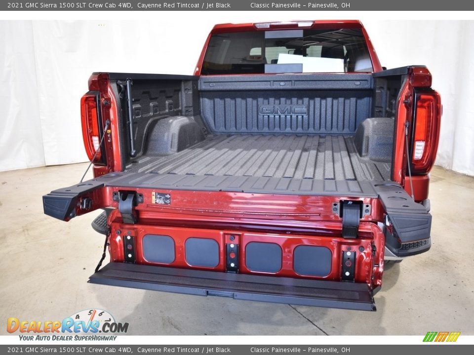 2021 GMC Sierra 1500 SLT Crew Cab 4WD Cayenne Red Tintcoat / Jet Black Photo #8