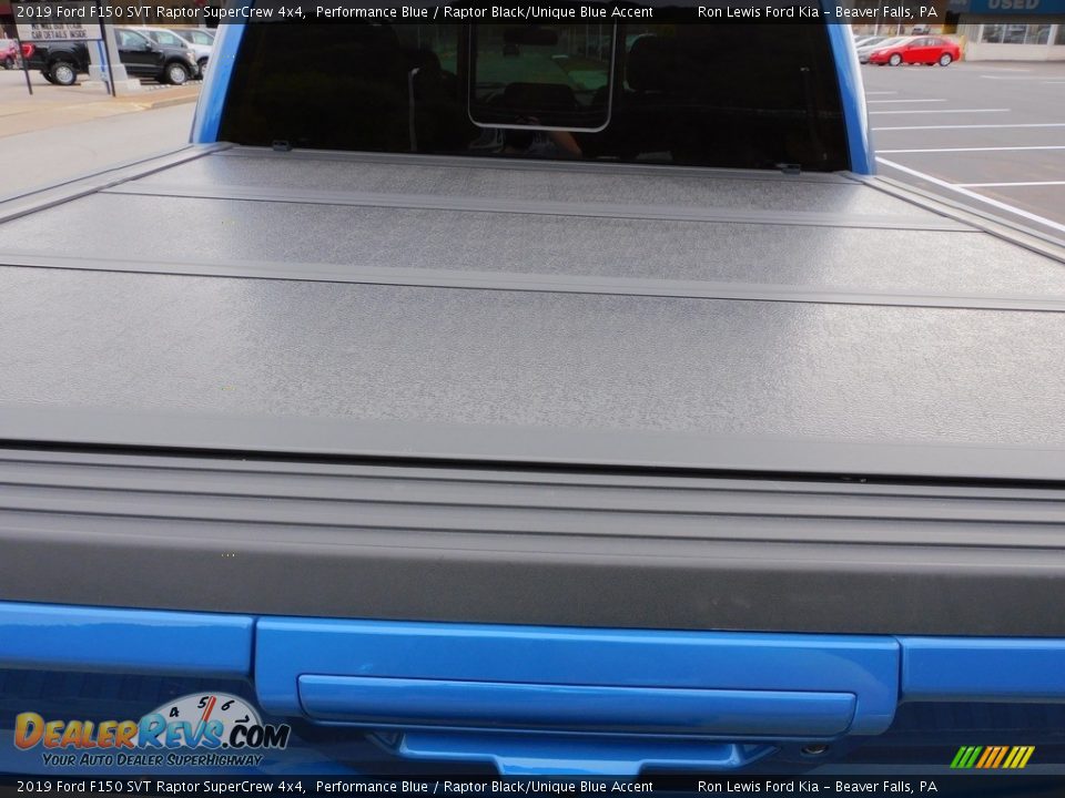2019 Ford F150 SVT Raptor SuperCrew 4x4 Performance Blue / Raptor Black/Unique Blue Accent Photo #4