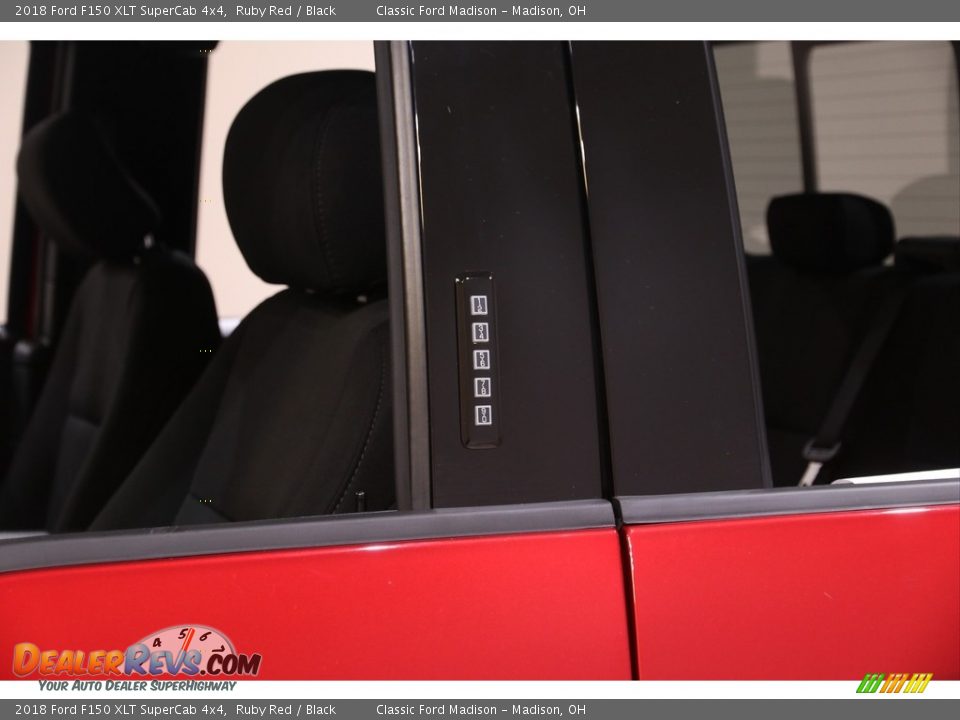 2018 Ford F150 XLT SuperCab 4x4 Ruby Red / Black Photo #4