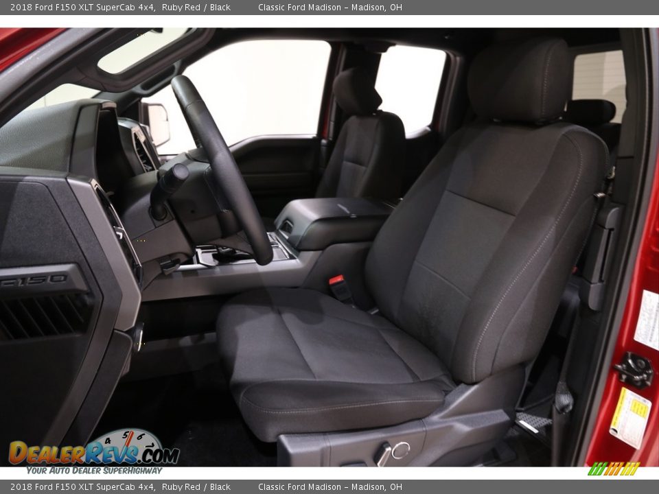 2018 Ford F150 XLT SuperCab 4x4 Ruby Red / Black Photo #6