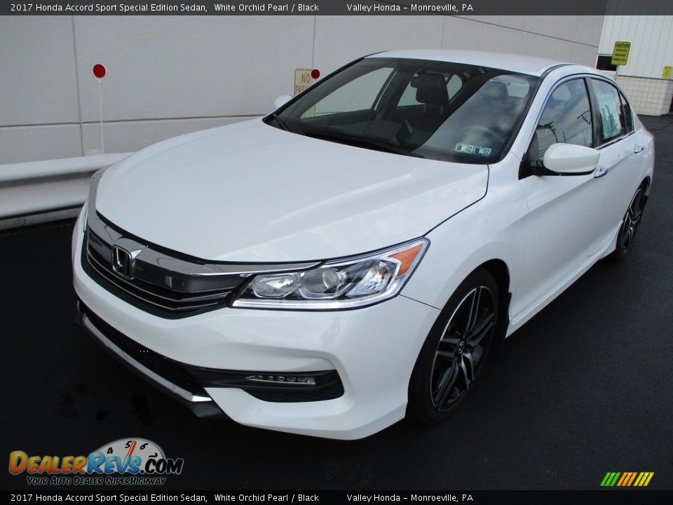 2017 Honda Accord Sport Special Edition Sedan White Orchid Pearl / Black Photo #10