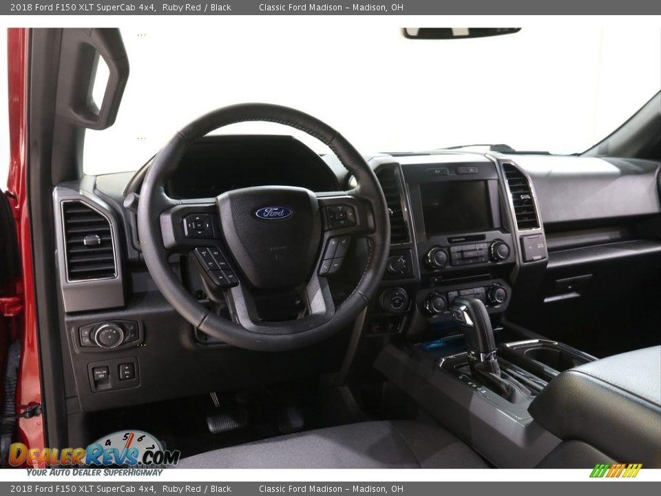 2018 Ford F150 XLT SuperCab 4x4 Ruby Red / Black Photo #7