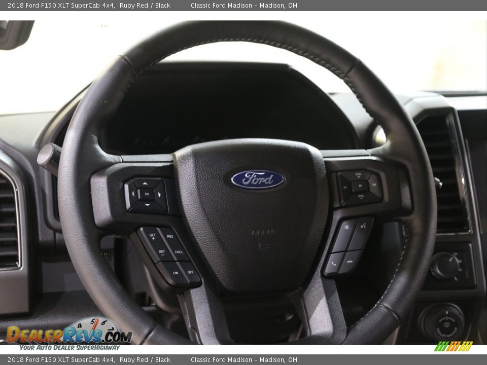 2018 Ford F150 XLT SuperCab 4x4 Ruby Red / Black Photo #8