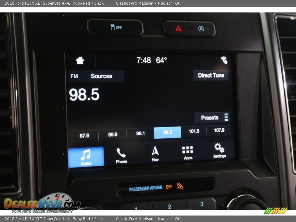 2018 Ford F150 XLT SuperCab 4x4 Ruby Red / Black Photo #11