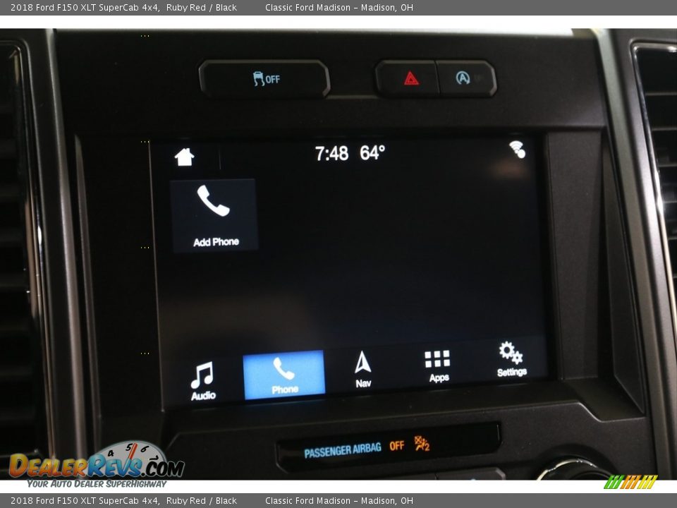 2018 Ford F150 XLT SuperCab 4x4 Ruby Red / Black Photo #12