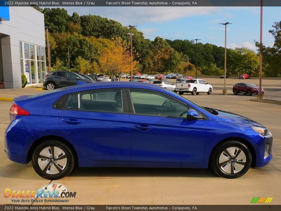 Intense Blue 2022 Hyundai Ioniq Hybrid Blue Photo #1