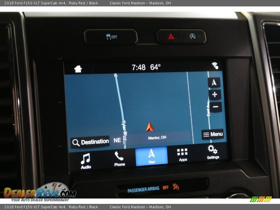 2018 Ford F150 XLT SuperCab 4x4 Ruby Red / Black Photo #13