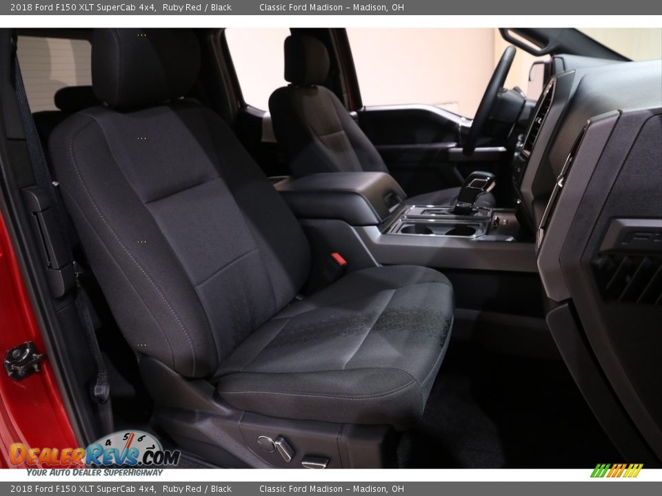 2018 Ford F150 XLT SuperCab 4x4 Ruby Red / Black Photo #16