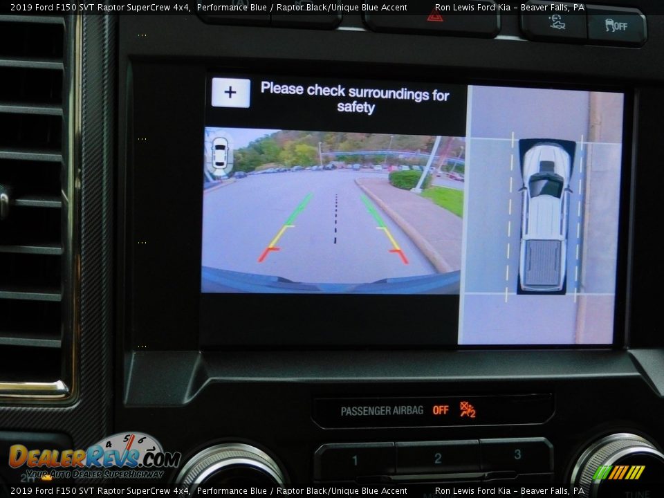 2019 Ford F150 SVT Raptor SuperCrew 4x4 Performance Blue / Raptor Black/Unique Blue Accent Photo #18