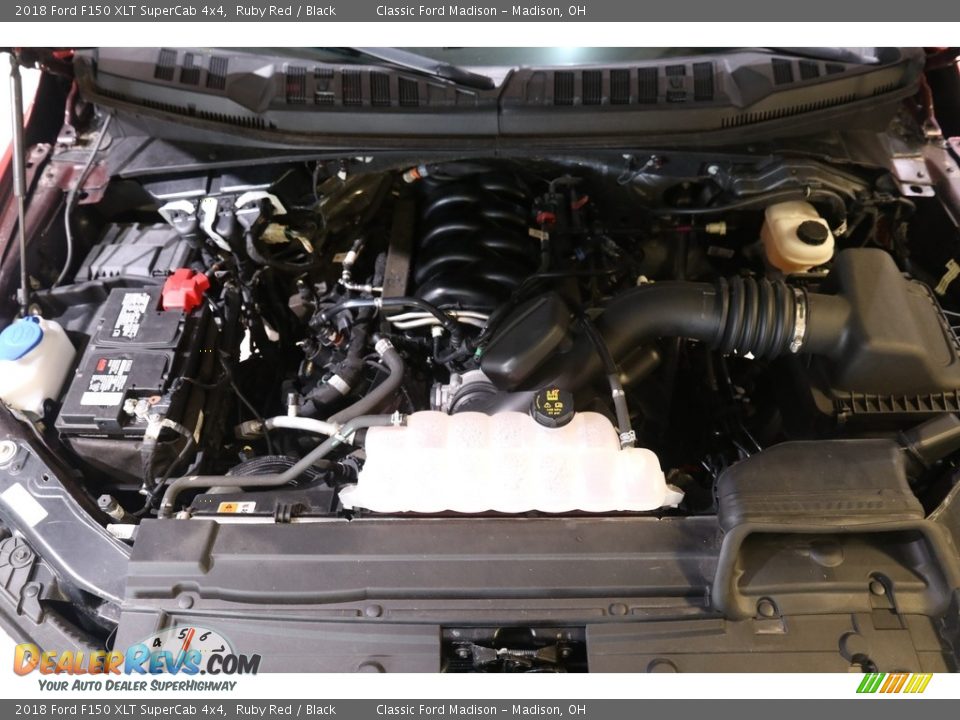 2018 Ford F150 XLT SuperCab 4x4 Ruby Red / Black Photo #20