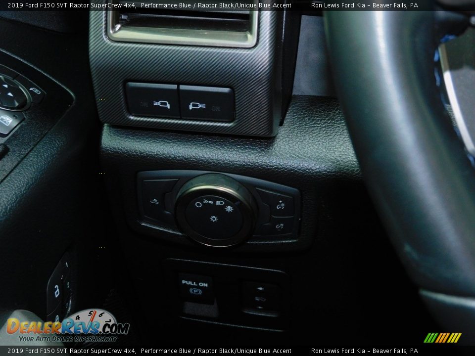 2019 Ford F150 SVT Raptor SuperCrew 4x4 Performance Blue / Raptor Black/Unique Blue Accent Photo #20
