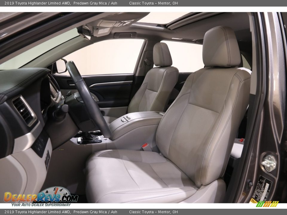 2019 Toyota Highlander Limited AWD Predawn Gray Mica / Ash Photo #5