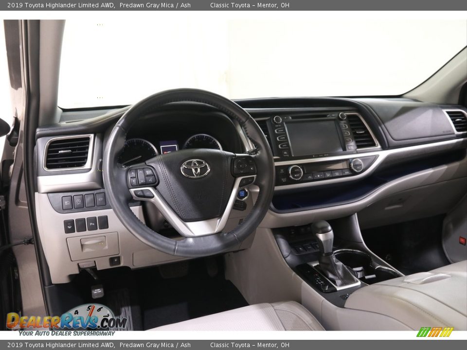 2019 Toyota Highlander Limited AWD Predawn Gray Mica / Ash Photo #6