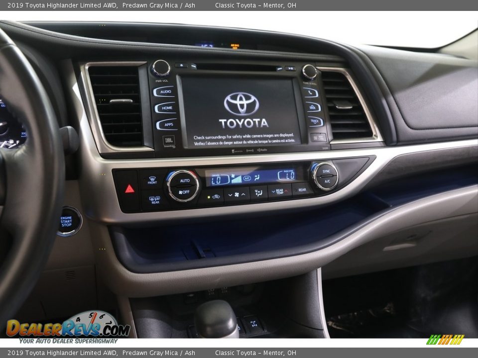 2019 Toyota Highlander Limited AWD Predawn Gray Mica / Ash Photo #9