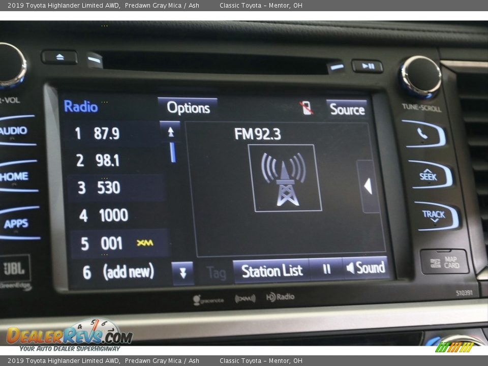 2019 Toyota Highlander Limited AWD Predawn Gray Mica / Ash Photo #10