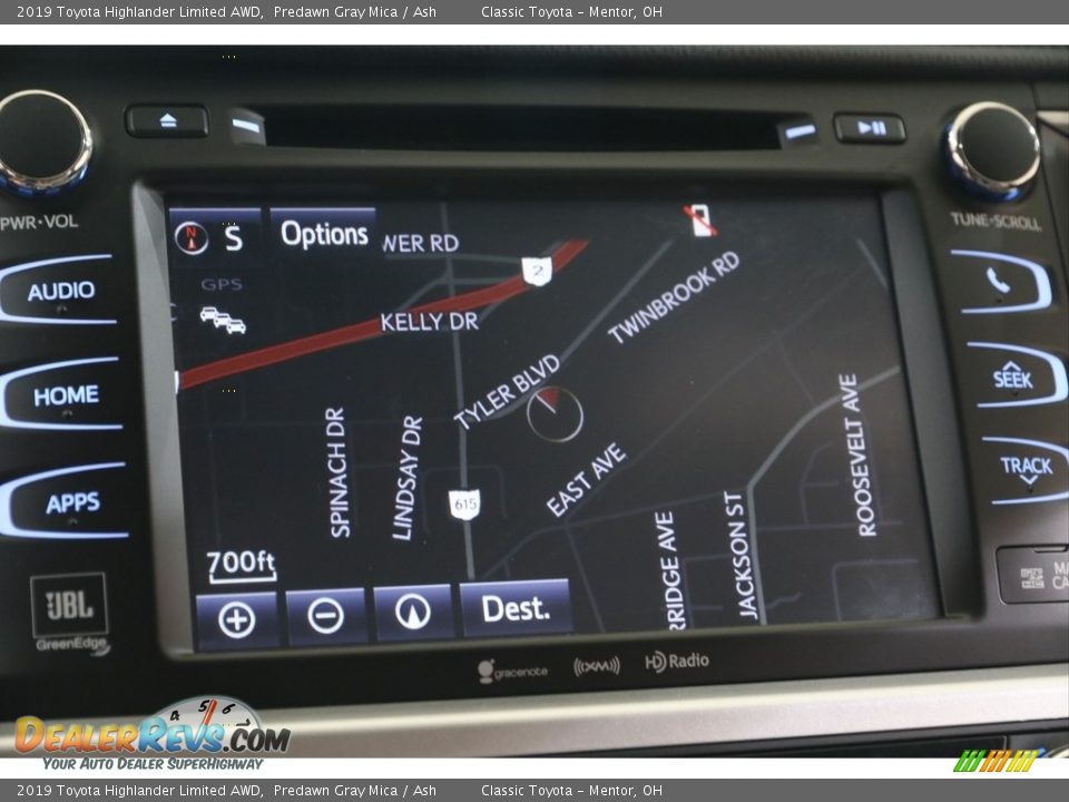 2019 Toyota Highlander Limited AWD Predawn Gray Mica / Ash Photo #12