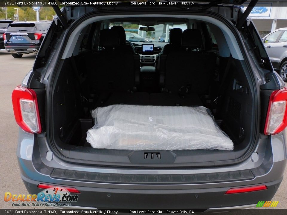 2021 Ford Explorer XLT 4WD Carbonized Gray Metallic / Ebony Photo #4