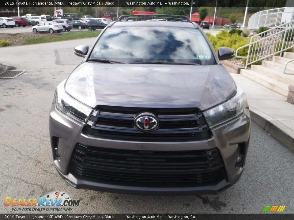 2019 Toyota Highlander SE AWD Predawn Gray Mica / Black Photo #12