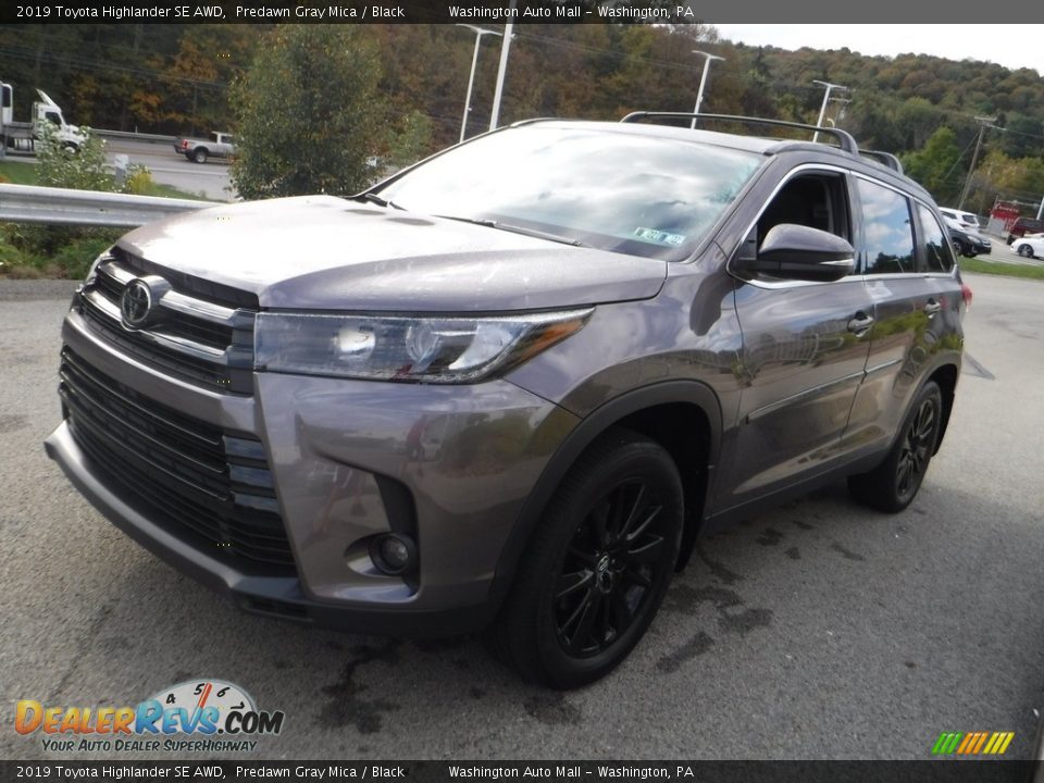 2019 Toyota Highlander SE AWD Predawn Gray Mica / Black Photo #13