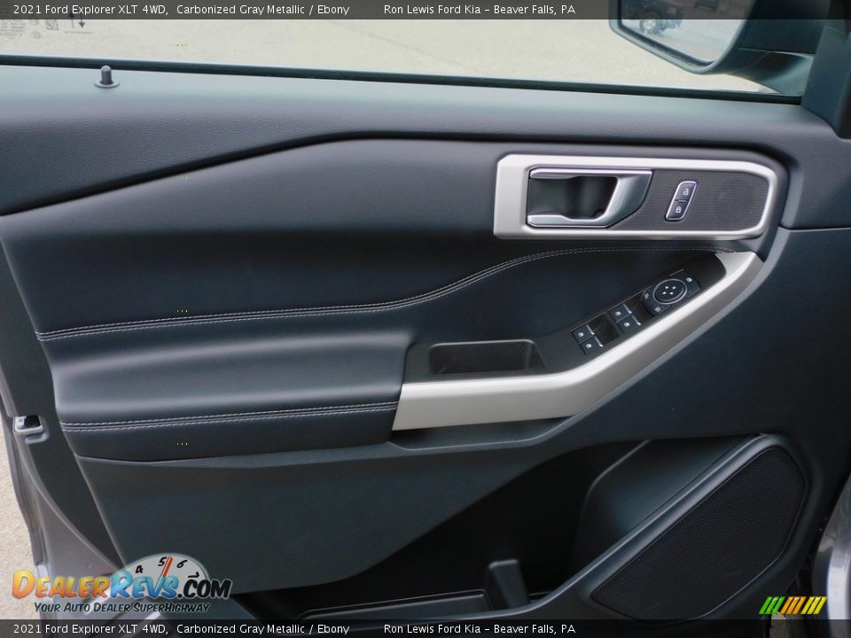 2021 Ford Explorer XLT 4WD Carbonized Gray Metallic / Ebony Photo #15