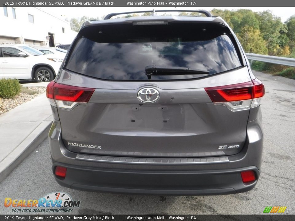 2019 Toyota Highlander SE AWD Predawn Gray Mica / Black Photo #16