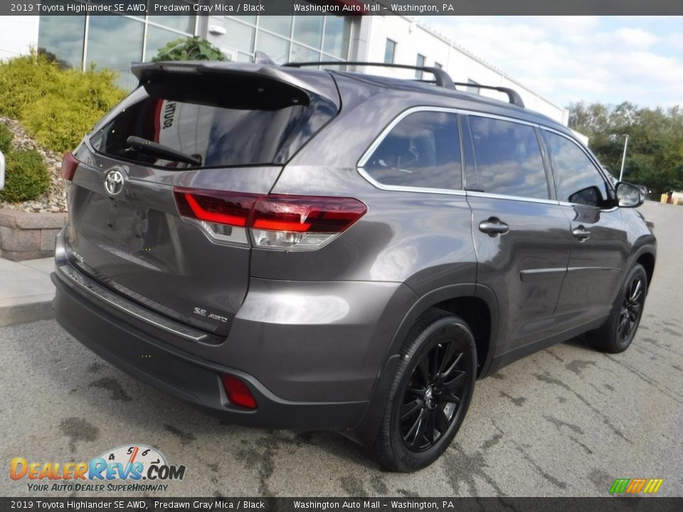 2019 Toyota Highlander SE AWD Predawn Gray Mica / Black Photo #17