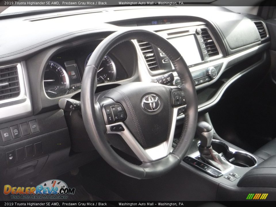 2019 Toyota Highlander SE AWD Predawn Gray Mica / Black Photo #20