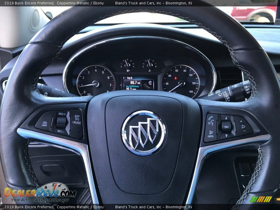 2019 Buick Encore Preferred Coppertino Metallic / Ebony Photo #19