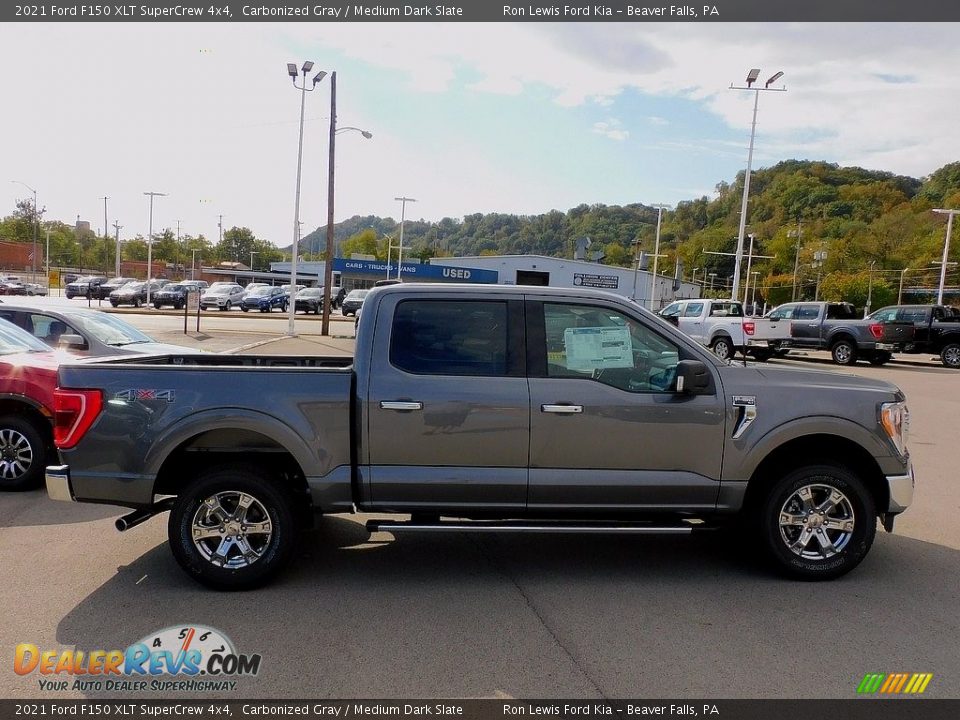 2021 Ford F150 XLT SuperCrew 4x4 Carbonized Gray / Medium Dark Slate Photo #1