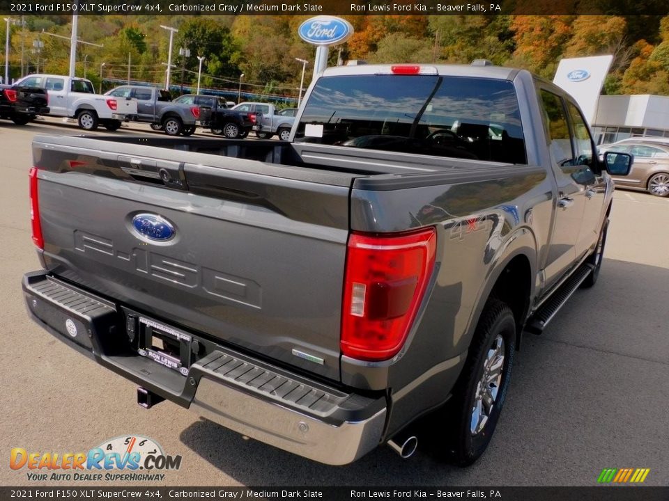 2021 Ford F150 XLT SuperCrew 4x4 Carbonized Gray / Medium Dark Slate Photo #2