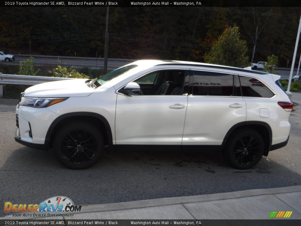 2019 Toyota Highlander SE AWD Blizzard Pearl White / Black Photo #13