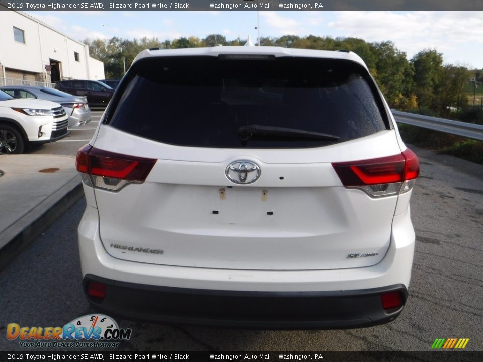 2019 Toyota Highlander SE AWD Blizzard Pearl White / Black Photo #14