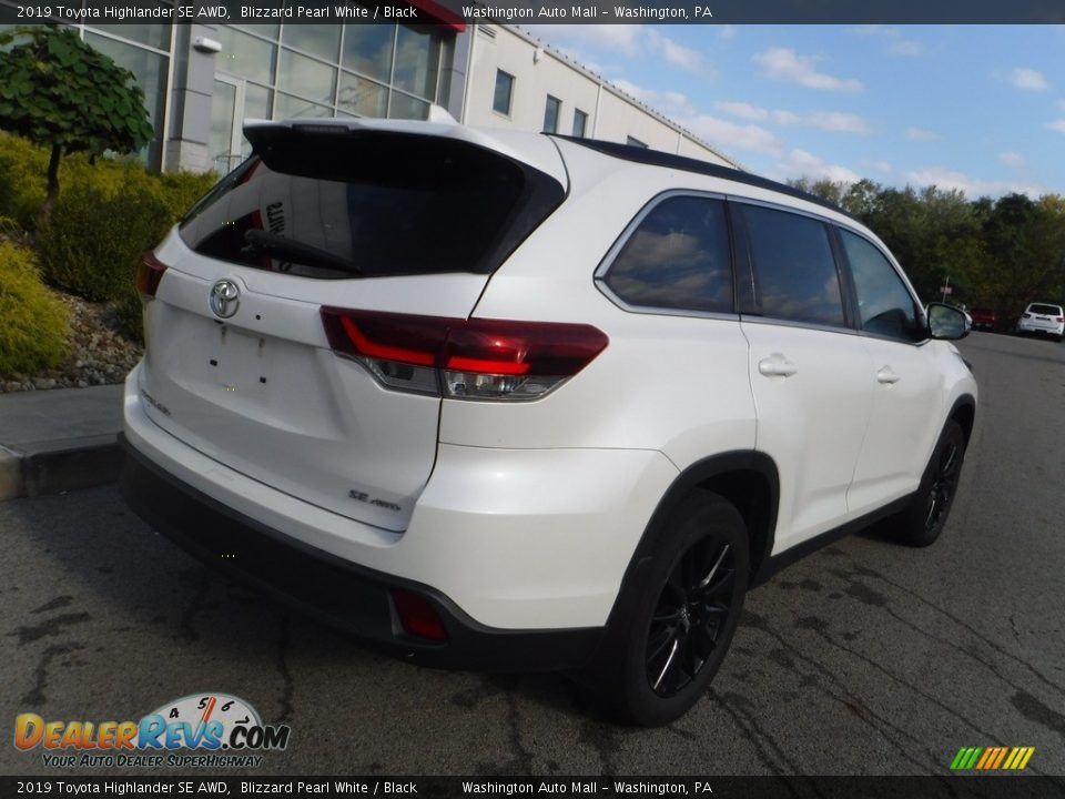 2019 Toyota Highlander SE AWD Blizzard Pearl White / Black Photo #15