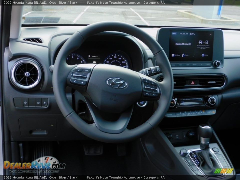 2022 Hyundai Kona SEL AWD Cyber Silver / Black Photo #13